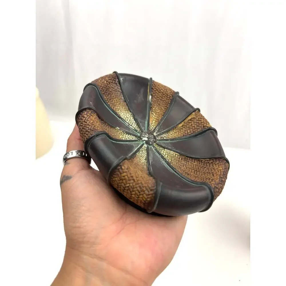 Set Bathroom Lotion Dispenser and‎ Soap Holder Black Brown Home Decor